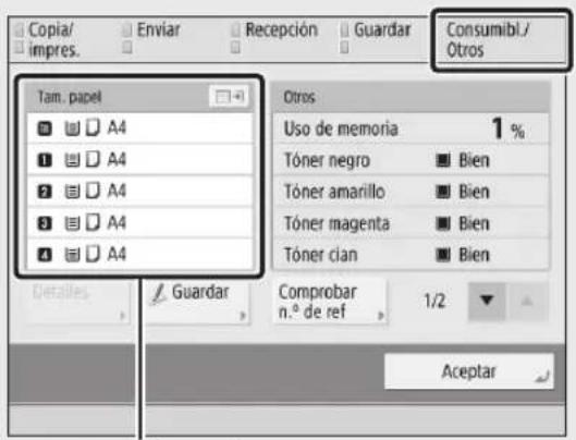 CANON imageRUNNER ADVANCE C3320i - NOTA - 1