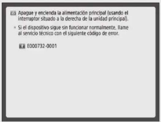 CANON imageRUNNER ADVANCE C3320i - Cuando teng a que ponsere en contacto con su distribuidor local Canon - 1