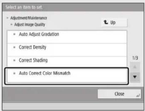 CANON imageRUNNER ADVANCE C3320i - Colours Are Shifted - 1