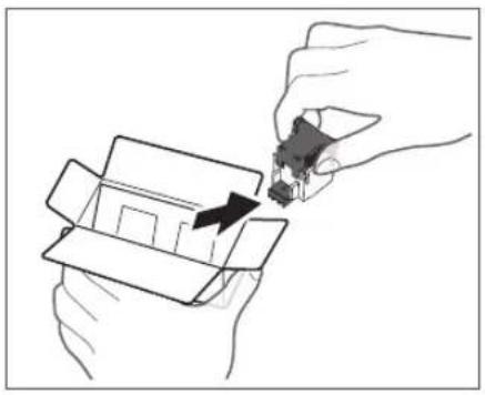 CANON imageRUNNER ADVANCE C3320i - Prepare the new staple cartridge. - 1