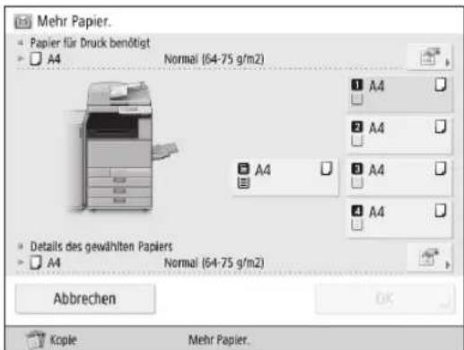 CANON imageRUNNER ADVANCE C3320i - HINWEIS - 1