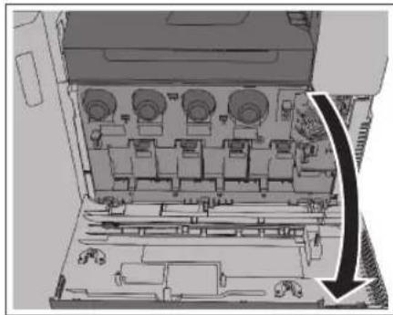 CANON imageRUNNER ADVANCE C3320i - Open the front cover of the main unit. - 1
