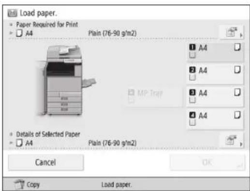 CANON imageRUNNER ADVANCE C3320i - NOTE - 1
