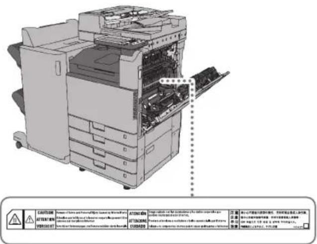 CANON imageRUNNER ADVANCE C3320i - VORSICHT - 1
