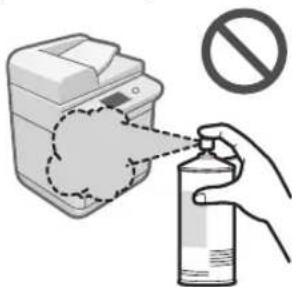 CANON imageRUNNER ADVANCE C3320i - Precauzioni per l'uso - 3