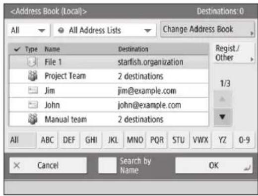 CANON imageRUNNER ADVANCE C3320i - Sending Function - 1