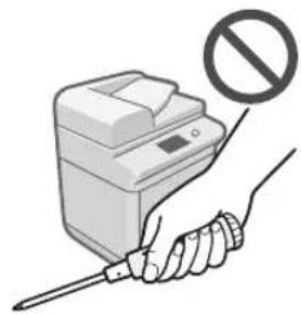 CANON imageRUNNER ADVANCE C3320i - Handling Precautions - 1