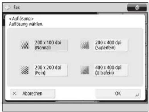 CANON imageRUNNER ADVANCE C3320i - Auflosung - 1