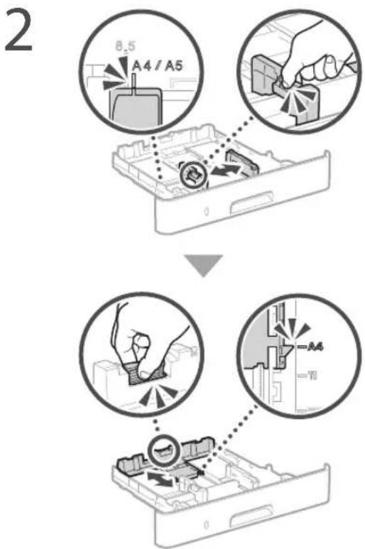 CANON i-SENSYS LBP215x - Loading in the Paper Drawer - 1