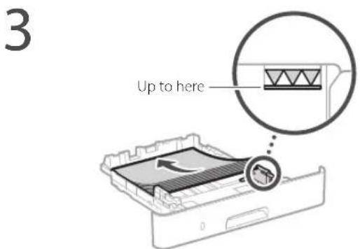 CANON i-SENSYS LBP215x - Loading in the Paper Drawer - 2