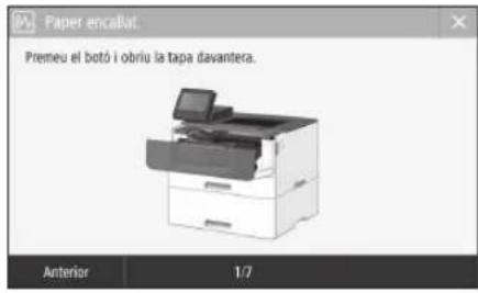 CANON i-SENSYS LBP215x - S'han produït embussos de paper - 1