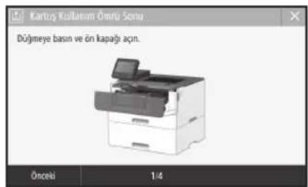 CANON i-SENSYS LBP215x - Toner Kartuşunu Değiştirme - 1