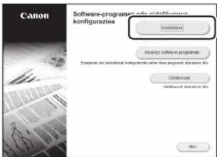 CANON i-SENSYS LBP215x - Installing the software - 8