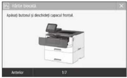CANON i-SENSYS LBP215x - Aparatul nu funcționează S-au produs blocaje de hârtie - 3