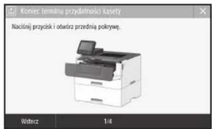 CANON i-SENSYS LBP215x - Wymiana kasety z tonerem - 1