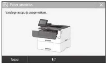 CANON i-SENSYS LBP215x - Seade ei hakka tööle Esineb paberiummistus - 3