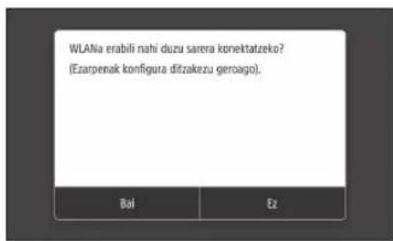 CANON i-SENSYS LBP215x - Konfigurazioa hasi aurretik - 1