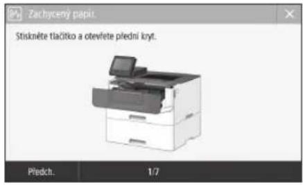 CANON i-SENSYS LBP215x - Zdá se, že zařízení nepracuje Došlo k zaseknutí papíru - 3