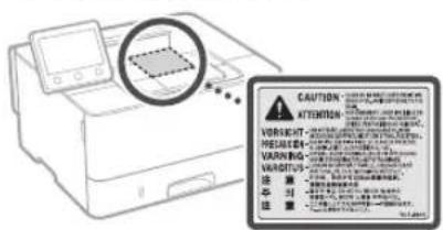CANON i-SENSYS LBP215x - Laser-segurtasuna - 1