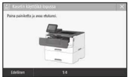 CANON i-SENSYS LBP215x - Väriainekasetin vaihto - 1