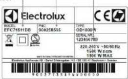 ELECTROLUX EAF5B - ASIAKASPALVELU - 1