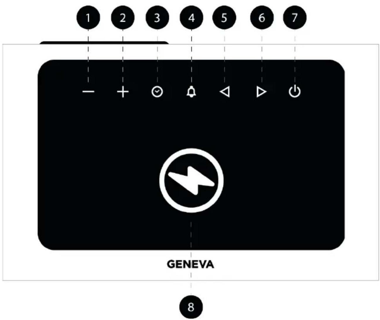 GENEVA Time Digital - Top view - 1