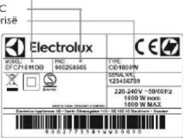 ELECTROLUX EAF7B - KUJDESI DHE SHËRBIMI PËR KLIENTIN - 1