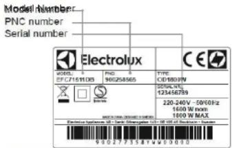 ELECTROLUX EAF7B - Қауіпсіздік туралы кеңес - 5