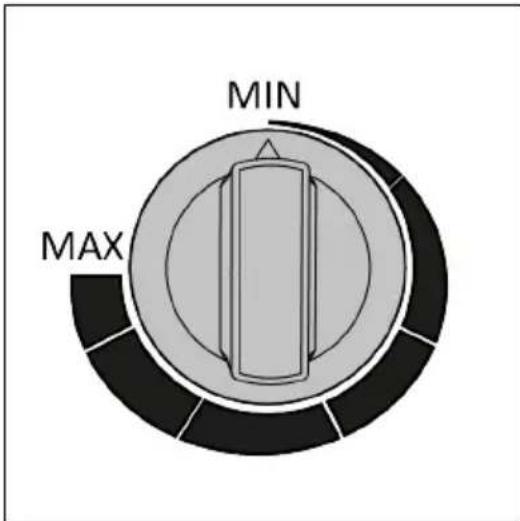 Eurom EK Delta 15000 - Butonul de selectare mod - 2