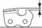 STIGA MT 330 - Replace the bar whenever: - 1