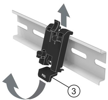 IFM PQC816 - Montaje sobre carril DIN - 4