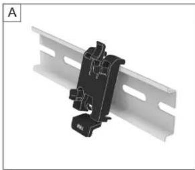 IFM PQC816 - Montage sur rail DIN - 2