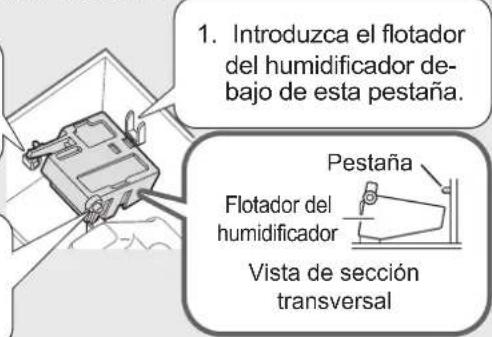 SHARP UA-KIN52E - Flotador del humidificador Rodillo - 1