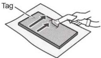 SHARP UA-KIN42E - HEPA FILTER - 1