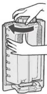 SHARP UA-KIN42E - REFILLING THE WATER TANK - 3