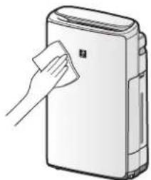 SHARP UA-KIN42E - MAIN BODY / BACK PANEL / SENSORS - 1