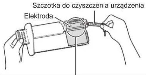 SHARP UA-KIN42E - Usuń kurz z zespołu elektrod. - 1