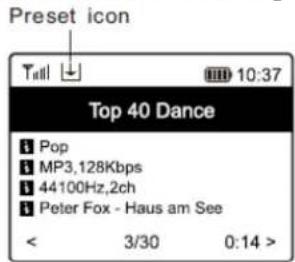 Audizio Livorno - Preset d'une station - 1