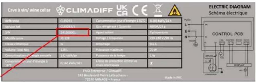 CLIMADIFF CLS52B1 - TECHNICAL DATA - 1