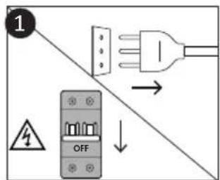 CANDY PCI25XCI642CBB - Αλλαγή της λάμπας (εξαρτάται από το μοντέλο) - 1
