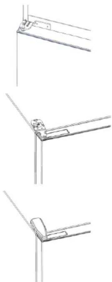 CANDY CCE4T618ESU - AJTO NYITÁSANAK VALTÁSA Szükséges szerszámok: Elektromos csavarhúzó - 3