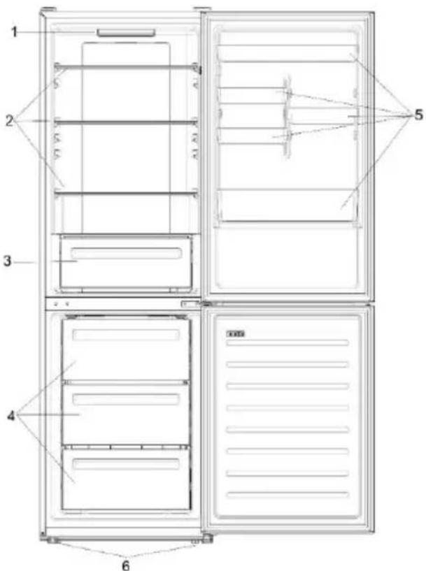 CANDY CCE4T618ESU - PRODUCTBESCHRIJVING - 1