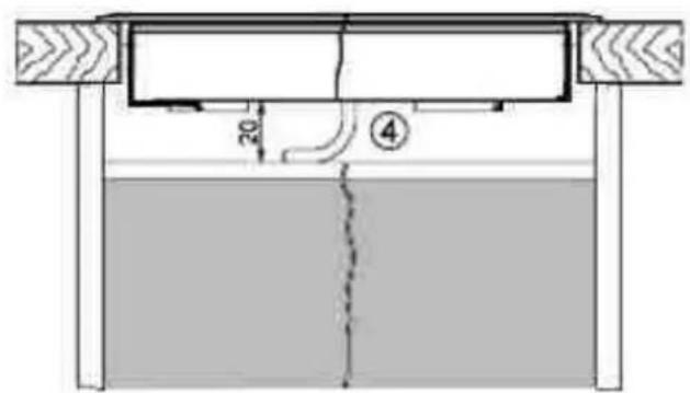 Küppersbusch KI6120.0SR - Dichtung Einbau: - 3
