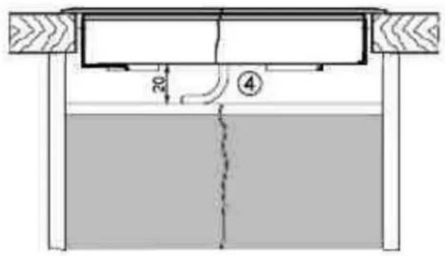 Küppersbusch KI6120.0SR - How to stick the gasket: - 3