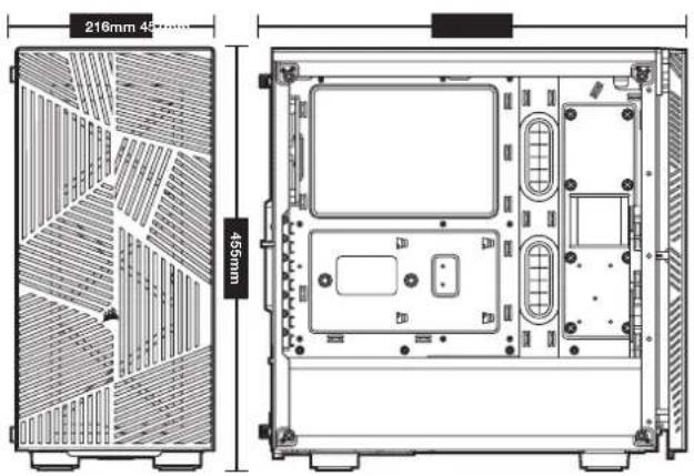 CORSAIR 275R Airflow - 1