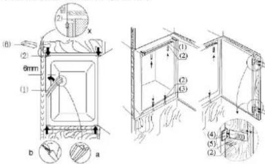 HOOVER HOM4SE68EWPK - Instalacia vstavanim (obrazok 2) - 1
