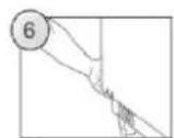 HOOVER HOM4SE68EWPK - MONTAZ DOSKY LINKY NA DVERE SPOTREBICA - 6