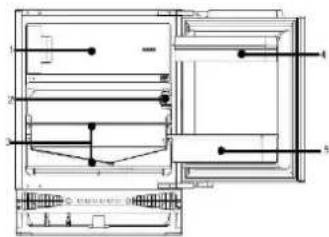 HOOVER HOM4SE68EWPK - SCHEMA CHLADNICKY - 1