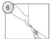 HOOVER HOM4SE68EWPK - DE PLANK VAN HET MEUBEL OP DE DEUR VAN HET APPARAAT VASTMAKEN - 2