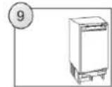 HOOVER HOM4SE68EWPK - FITTING FURNITURE BOARD TO APPLIANCE DOOR - 8